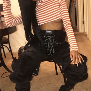 KUCCI Chap Trousers in Black by The K Label